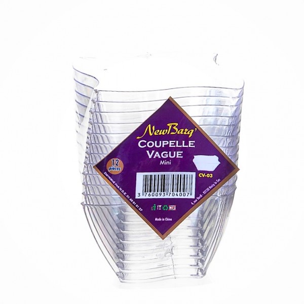 COUPELLES VAGUE MINI / 12PC