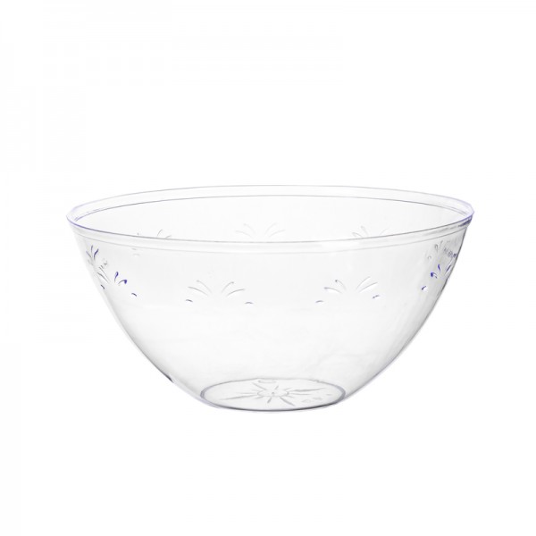 Saladier rond transparent GM 4.75L - 1 pièce