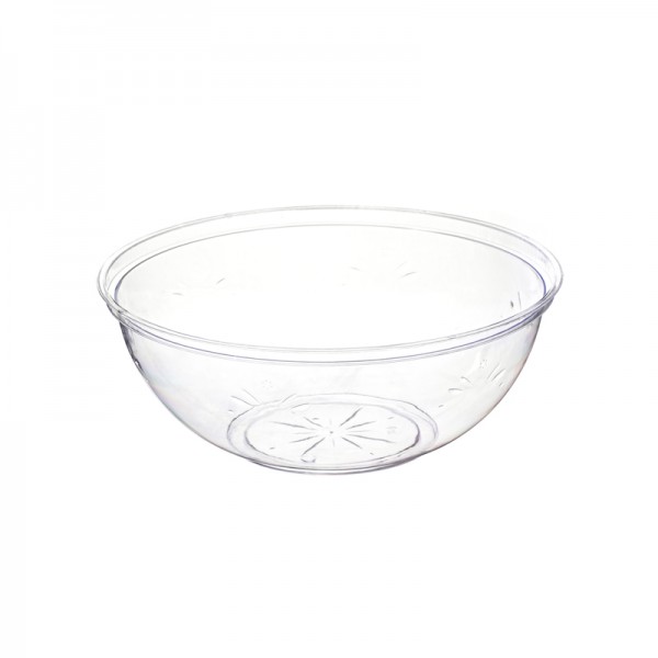 Saladier rond transparent MOYEN 2.8L - 1 pièce